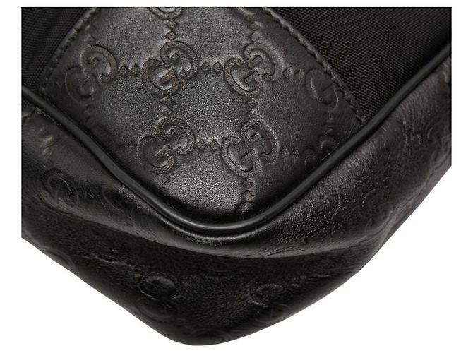 Bolso bandolera crossbody Gucci Guccissima Negro - vista 5