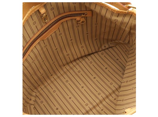 Borsa a Spalla Louis Vuitton Monogram Delightful MM Marrone - vista 7