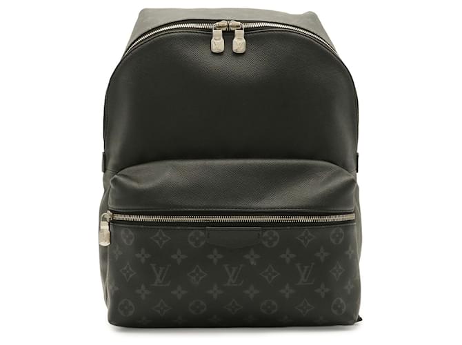 Louis Vuitton Taigarama Monogram Eclipse Rucksack Braun Schwarz - Ansicht 2