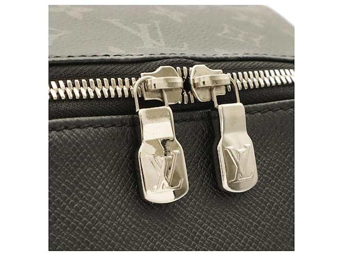 Louis Vuitton Taigarama Monogram Eclipse Rucksack Braun Schwarz - Ansicht 7