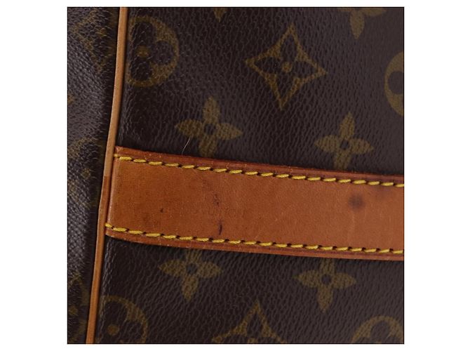 Louis Vuitton Keepall Bandoulière Monogram 55 Marrone - vista 6