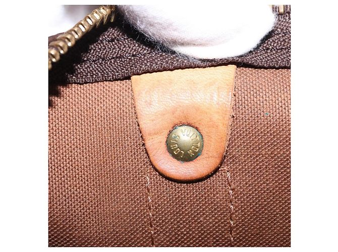 Louis Vuitton Keepall Bandoulière Monogram 55 Marrone - vista 7