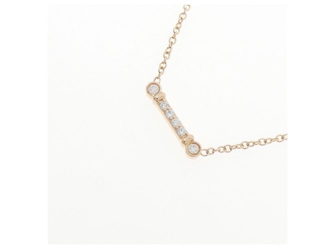 Collana Fleur de Lis Stem di Tiffany & Co. in oro rosa - vista 3