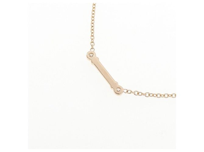 Collana Fleur de Lis Stem di Tiffany & Co. in oro rosa - vista 4