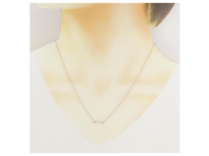 Collana Fleur de Lis Stem di Tiffany & Co. in oro rosa - vista 6