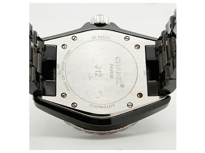 Orologio Chanel J12 Diamond H1626 Quadrante Nero da Uomo - vista 5