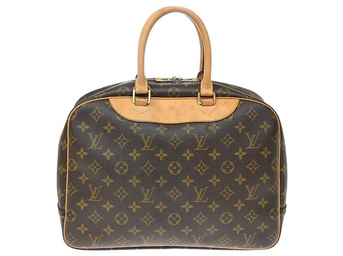 Louis Vuitton Deauville Monogram 34 Marrone - vista 2