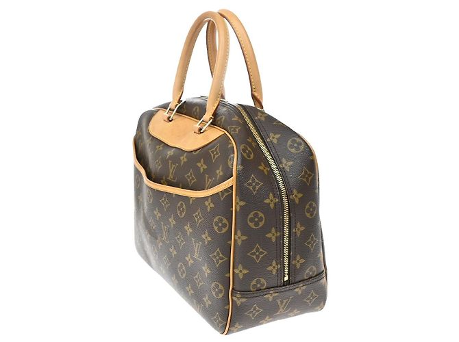 Louis Vuitton Deauville Monogram 34 Marrone - vista 3