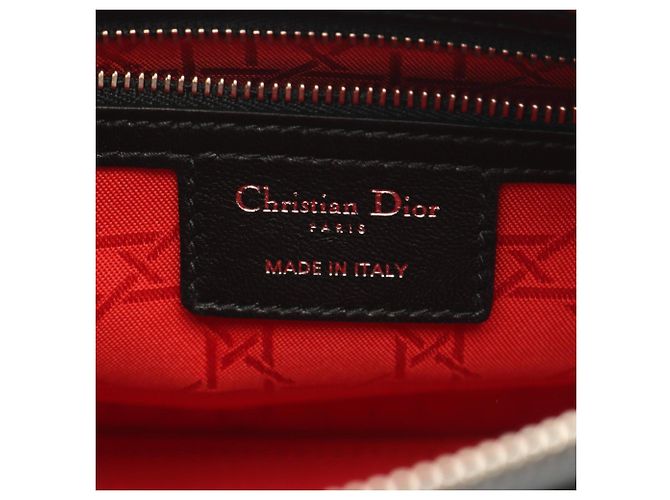Christian Dior LADY DIOR Cannage Borsa 2-Way Nero - vista 4