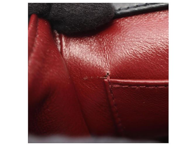 Borsa a Spalla Chanel Black V-Stitch Nero - vista 12