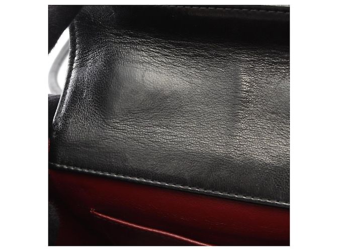 Borsa a Spalla Chanel Black V-Stitch Nero - vista 6