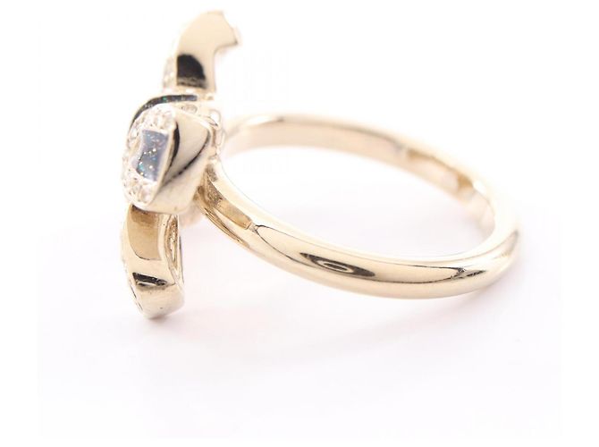 Anello Chanel Coco Mark Ribbon Nero - vista 2