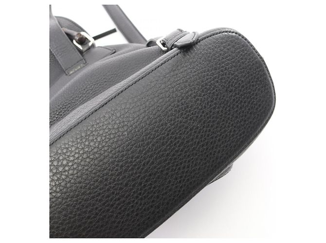 Zaino/Borsa a mano Gucci Bamboo Tassel Nero - vista 7