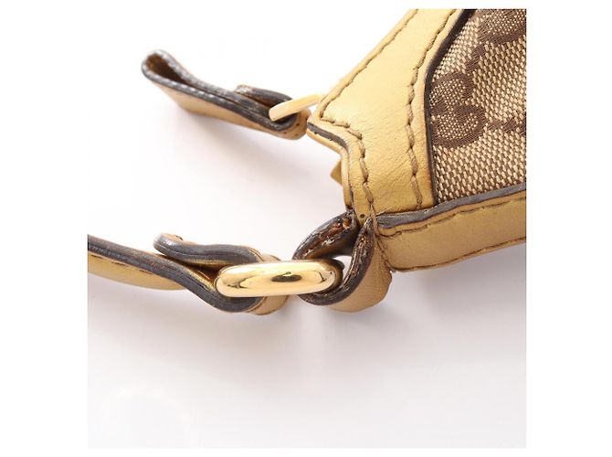 Borsa a Spalla Gucci Lovely GG Canvas Beige - vista 9