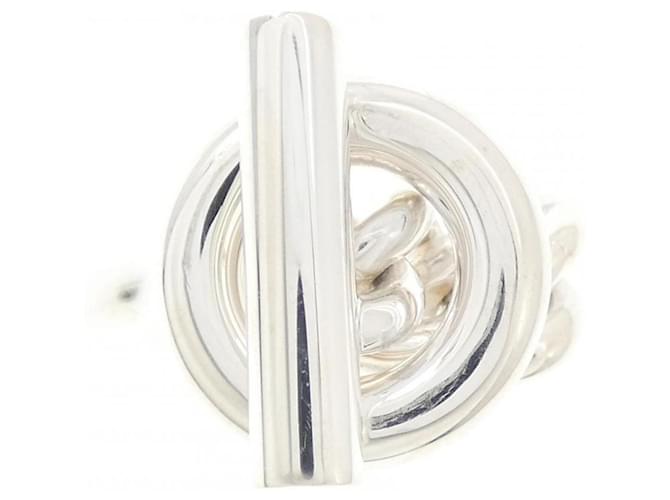 Ring Hermès Anello Croisette in argento Hermes - vista 2