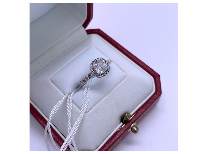 Cartier Destinee Platinring mit Diamant Silber - Ansicht 2