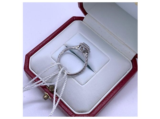 Cartier Destinee Platinring mit Diamant Silber - Ansicht 4