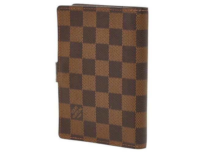 Funda de Agenda Louis Vuitton Damier Agenda PM Castaño - vista 2