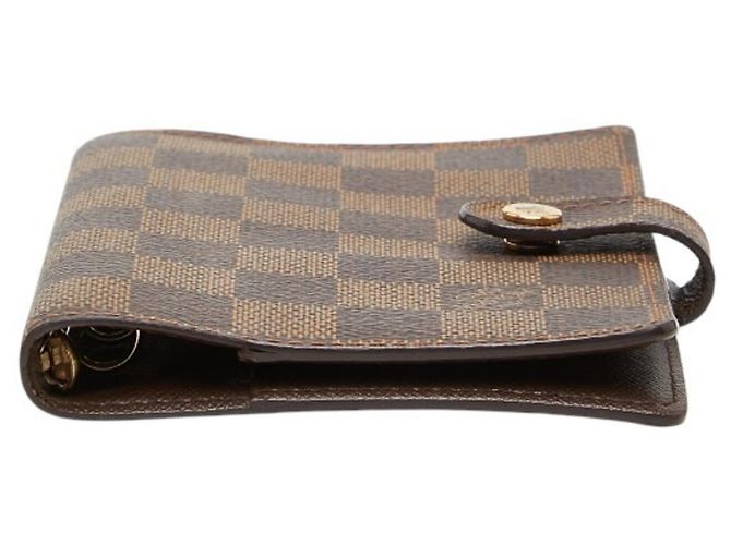 Funda de Agenda Louis Vuitton Damier Agenda PM Castaño - vista 3