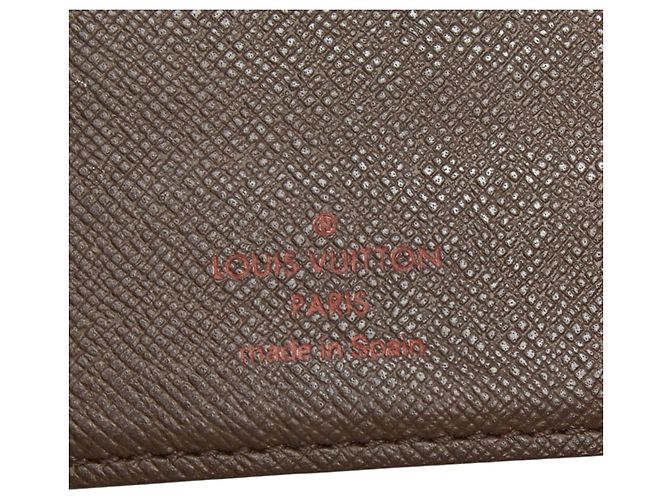 Funda de Agenda Louis Vuitton Damier Agenda PM Castaño - vista 7