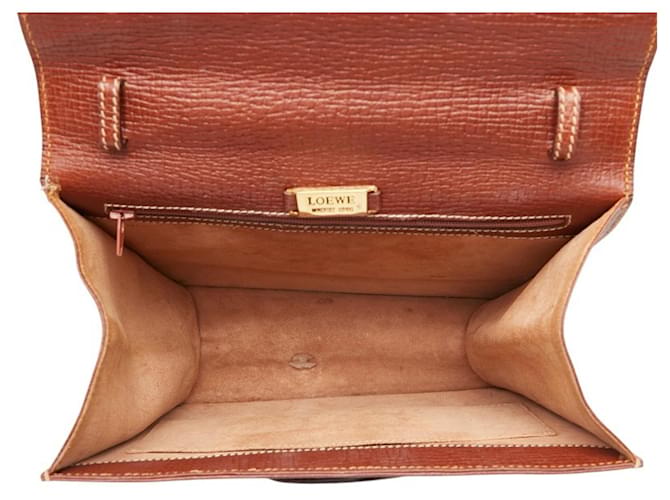 Borsa Loewe Barcelona Marrone - vista 11