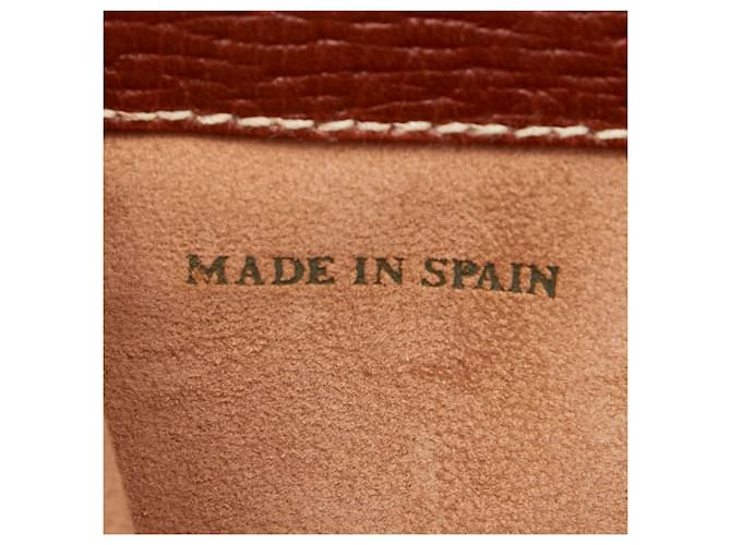 Borsa Loewe Barcelona Marrone - vista 14
