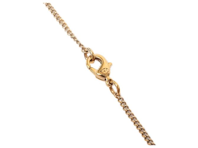 Chanel Coco Mark Gliederkette mit Anhänger Golden - Ansicht 4