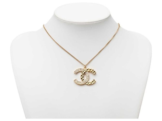 Chanel Coco Mark Gliederkette mit Anhänger Golden - Ansicht 5