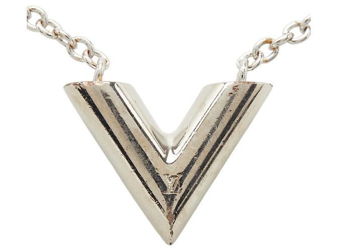 Collana con pendente Essential V Louis Vuitton Argento - vista 2