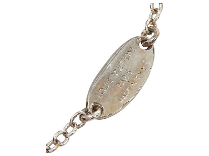 Collana con pendente Essential V Louis Vuitton Argento - vista 6