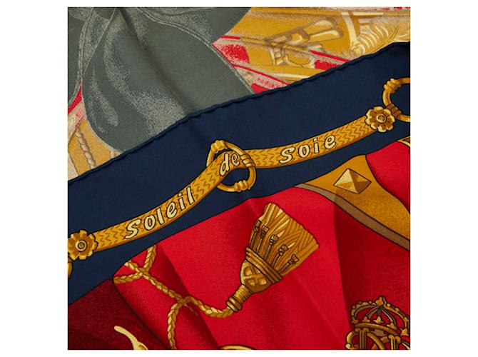 Hermès Hermes Carre 90 Soleil de Soie Silk Sun Scarf - view 3