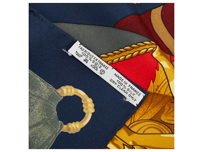 Hermès Hermes Carre 90 Soleil de Soie Silk Sun Scarf - view 7