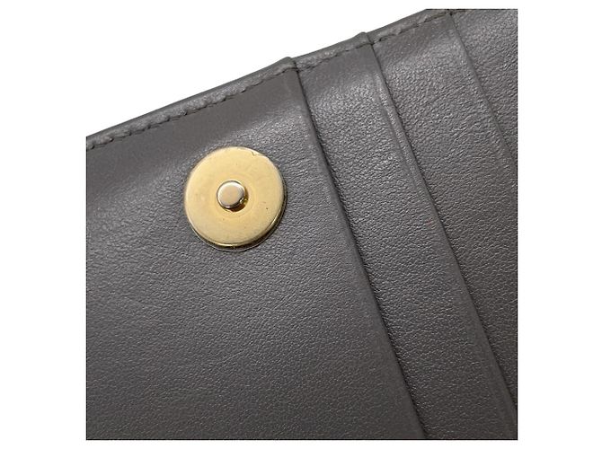 Portafoglio Boy Chain di Chanel in grigio Marrone - vista 8