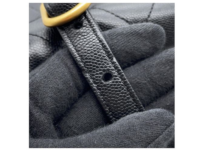 Borsa Chanel 25 Medium Matelassé Nero - vista 10