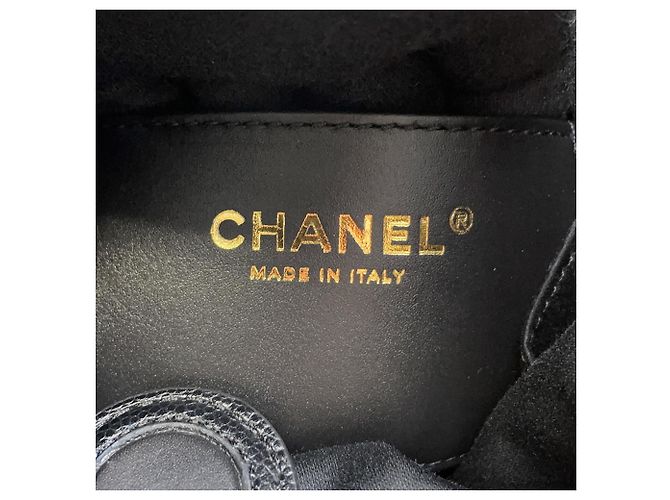Borsa Chanel 25 Medium Matelassé Nero - vista 14