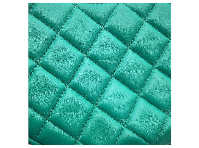 Borsa Hobo Chanel Small in matelassé verde - vista 6
