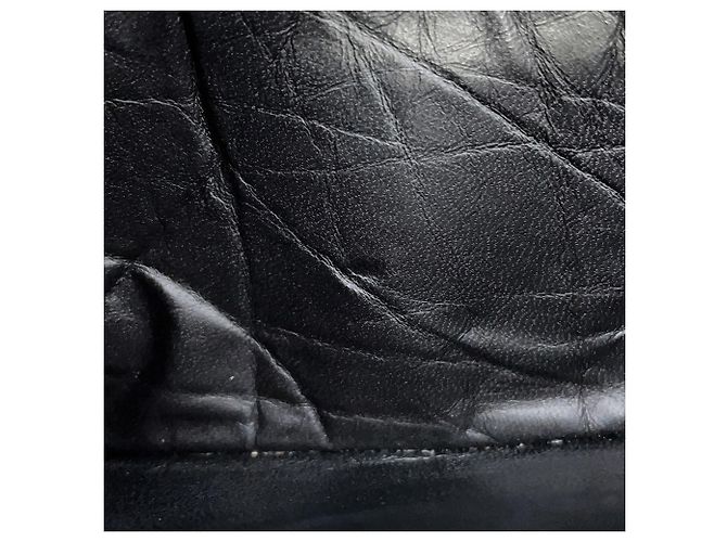 Borsa a tracolla con catena Chanel 2.55 Nero - vista 11