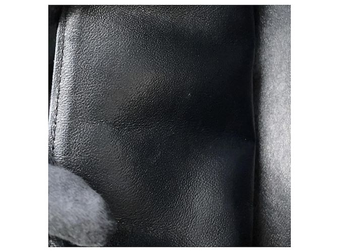 Borsa a tracolla con catena Chanel 2.55 Nero - vista 12