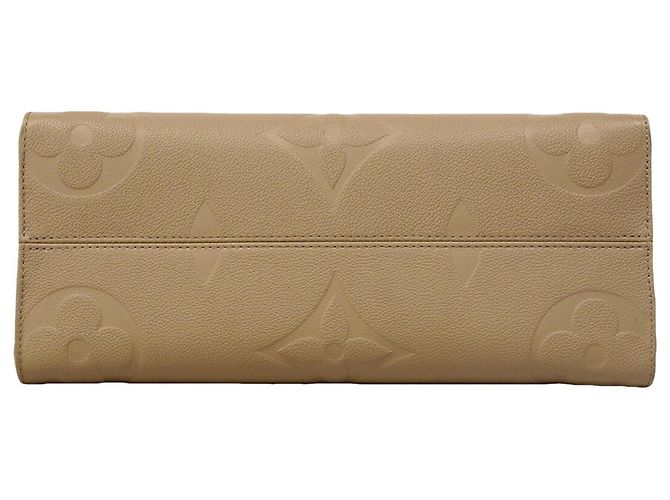 Borsa Tote Louis Vuitton Monogram Empreinte OnTheGo MM Grigio - vista 3