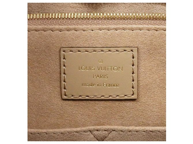 Borsa Tote Louis Vuitton Monogram Empreinte OnTheGo MM Grigio - vista 5