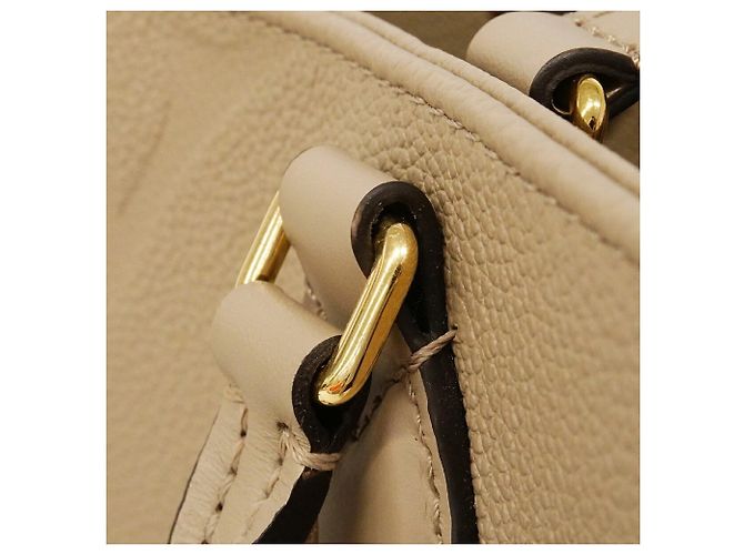 Borsa Tote Louis Vuitton Monogram Empreinte OnTheGo MM Grigio - vista 7