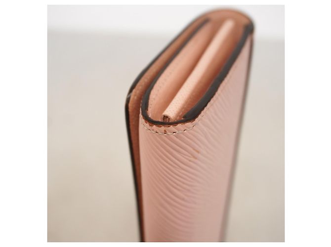 Cartera larga Twist en piel Epi Louis Vuitton Rosa - vista 7