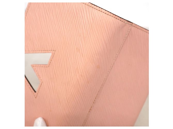 Cartera larga Twist en piel Epi Louis Vuitton Rosa - vista 8