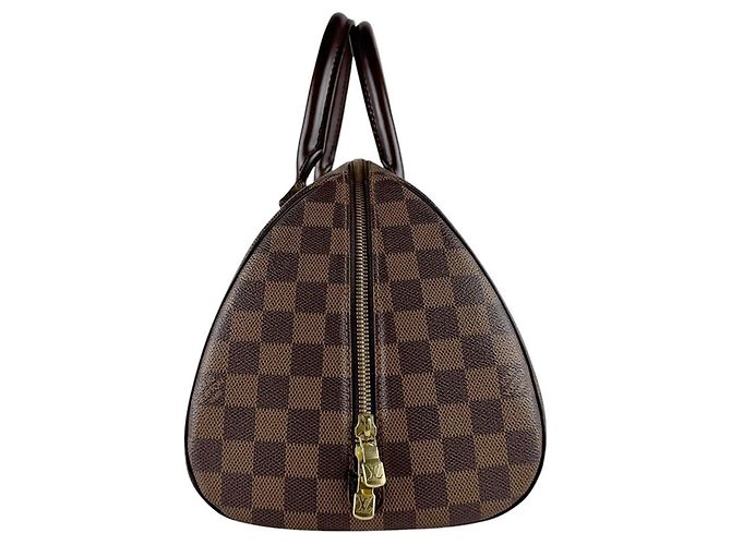 Borsa Louis Vuitton Damier Ribera MM Marrone Damier ebene - vista 2