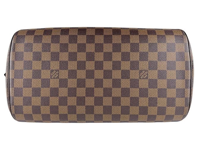 Borsa Louis Vuitton Damier Ribera MM Marrone Damier ebene - vista 4