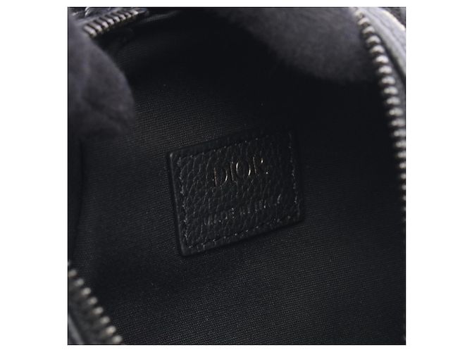 Marsupio Christian Dior Dior SCARAB Nero Beige Blu navy - vista 4