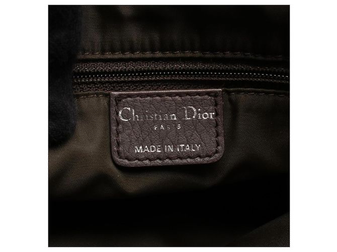 Borsa a tracolla Christian Dior Dior Street Chic Trotter Marrone - vista 4