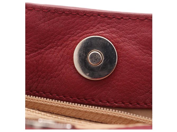 Borsa Christian Dior Dior Street Chic Trotter Rosso Beige - vista 6