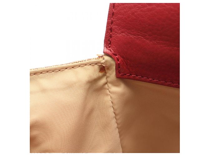 Borsa Christian Dior Dior Street Chic Trotter Rosso Beige - vista 7