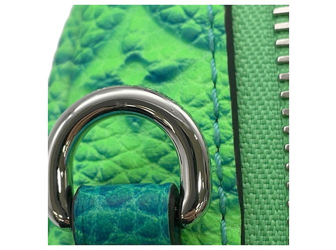 Borsa a Spalla Louis Vuitton Double Phone Pouch Arancione - vista 8